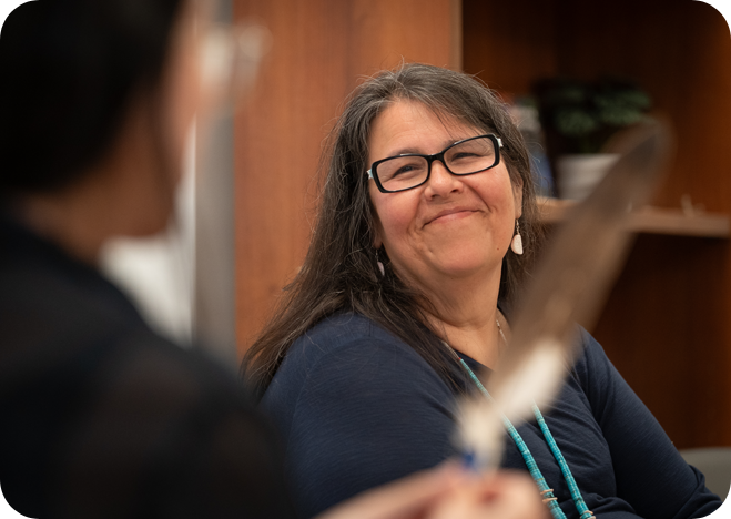 Roberta Pike, Director of Indigenous Wellness, Reconciliation and Partnerships at Unity Health Toronto