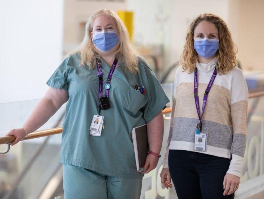 Dorinda Sinnott and Allison Rinne Care Transition Facilitators