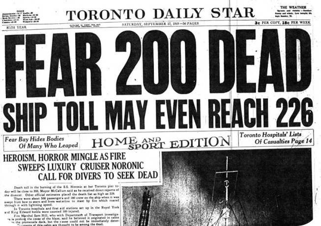 One early morning in 1949, a Canadian steamship docked in the Toronto Harbour erupted in flames. Nearly 80 patients were rushed to St. Michael’s for care. 