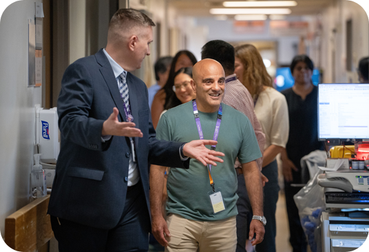 Altaf Stationwala, stepped into his new role as Unity Health Toronto’s President and CEO in July