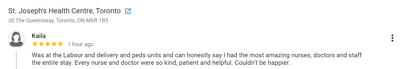 A review from a member of our community