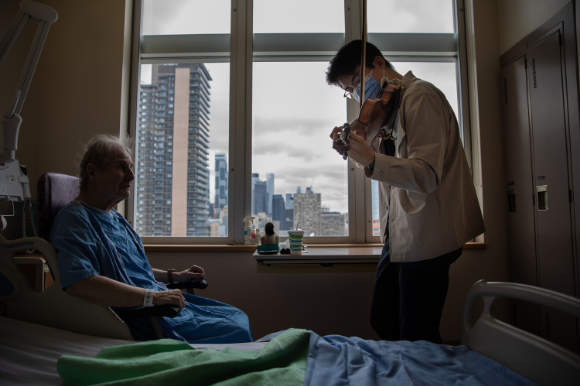 Dr. Yuchen Dai heals patients with medicine — and music.